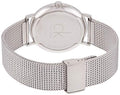 Calvin Klein Surround Silver Dial Silver Mesh Bracelet Watch for Men - K3W21126