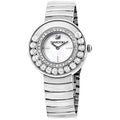 Swarovski Lovely Crystal Mother of Pearl Dial Silver Steel Strap Watch for Women - 1160307