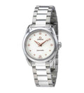 Omega Seamaster Aqua Terra Quartz Diamond Silver Dial Silver Steel Strap Watch for Women - 220.10.28.60.54.001