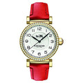 Coach Madison White Dial Red Leather Strap Watch for Women - 14502400