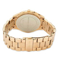 Michael Kors Slim Runway Purple Dial Rose Gold Steel Strap Watch for Women - MK3293