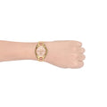 Michael Kors Bradshaw Gold Dial Gold Steel Strap Watch for Women - MK6359