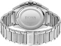 Hugo Boss Grandmaster Chronograph Blue Dial Silver Steel Strap Watch for Men - 1513884