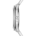 Michael Kors Kerry Mother of Pearl Dial Silver Stainless Steel Strap Watch for Women - MK3395