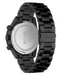 Hugo Boss Pilot Edition Chronograph Black Dial Black Steel Strap Watch for Men - 1513854