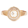 Swarovski Crystalline Crystals White Dial Rose Gold Steel Strap Watch for Women - 5269250