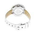 Swarovski Crystalline Pure White Dial White Leather Strap Watch for Women - 5275046