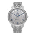 Omega De Ville Prestige Co-Axial Grey Dial Silver Steel Strap Watch for Men - 424.10.40.20.06.002