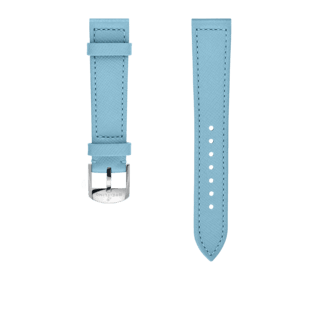 Breitling Superocean Heritage '57 Pastel Paradise Blue Dial Blue Leather Strap Watch for Women - A10340161C1X1