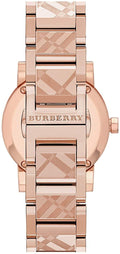 Burberry The City Rose Gold Dial Rose Gold Steel Strap Watch for Women - BU9235