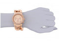 Michael Kors Runaway Rose Gold Dial Rose Gold Steel Strap Watch for Women - MK3247