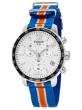 Tissot Quickster Chronograph NBA New York Kicks Watch For Men - T095.417.17.037.06