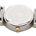 Versace V Metal Icon Silver Dial Silver & Grey Strap Watch for Women - VLC120016