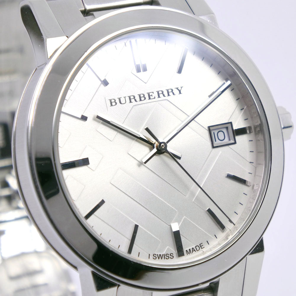 Burberry The City Silver Dial Silver Steel Strap Watch for Women - BU9000