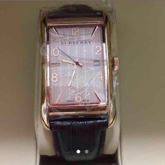 Burberry Heritage Brown Dial Brown Leather Strap Watch for Men - BU3000