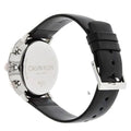 Calvin Klein High Noon Chronograph Black Dial Black Leather Strap Watch for Men - K8M271C1