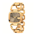 Gucci G Gucci 125 Sunbrushed Brown Dial Rose Gold Steel Strap Watch For Women - YA125511