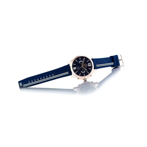 Tommy Hilfiger Decker Multifunction Blue Dial Blue Rubber Strap Watch for Men - 1791474