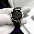 Movado Museum Classic Black Dial Leather Strap 28mm Watch For Women - 0606503