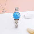 Calvin Klein Simplicity Blue Dial Silver Steel Strap Watch for Women - K432314N