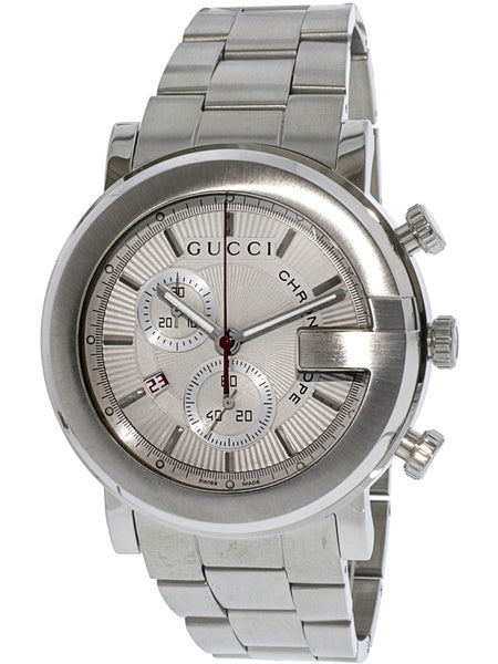 Gucci G Chrono 101 Series Stainless Steel Watch For Men - YA101339