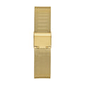 Guess Iconic Diamonds Gold Dial Gold Mesh Bracelet Watch For Women - GW0477L2