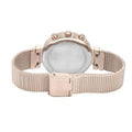 Hugo Boss Flawless Chronograph Silver Dial Gold Mesh Bracelet Watch for Women - 1502553