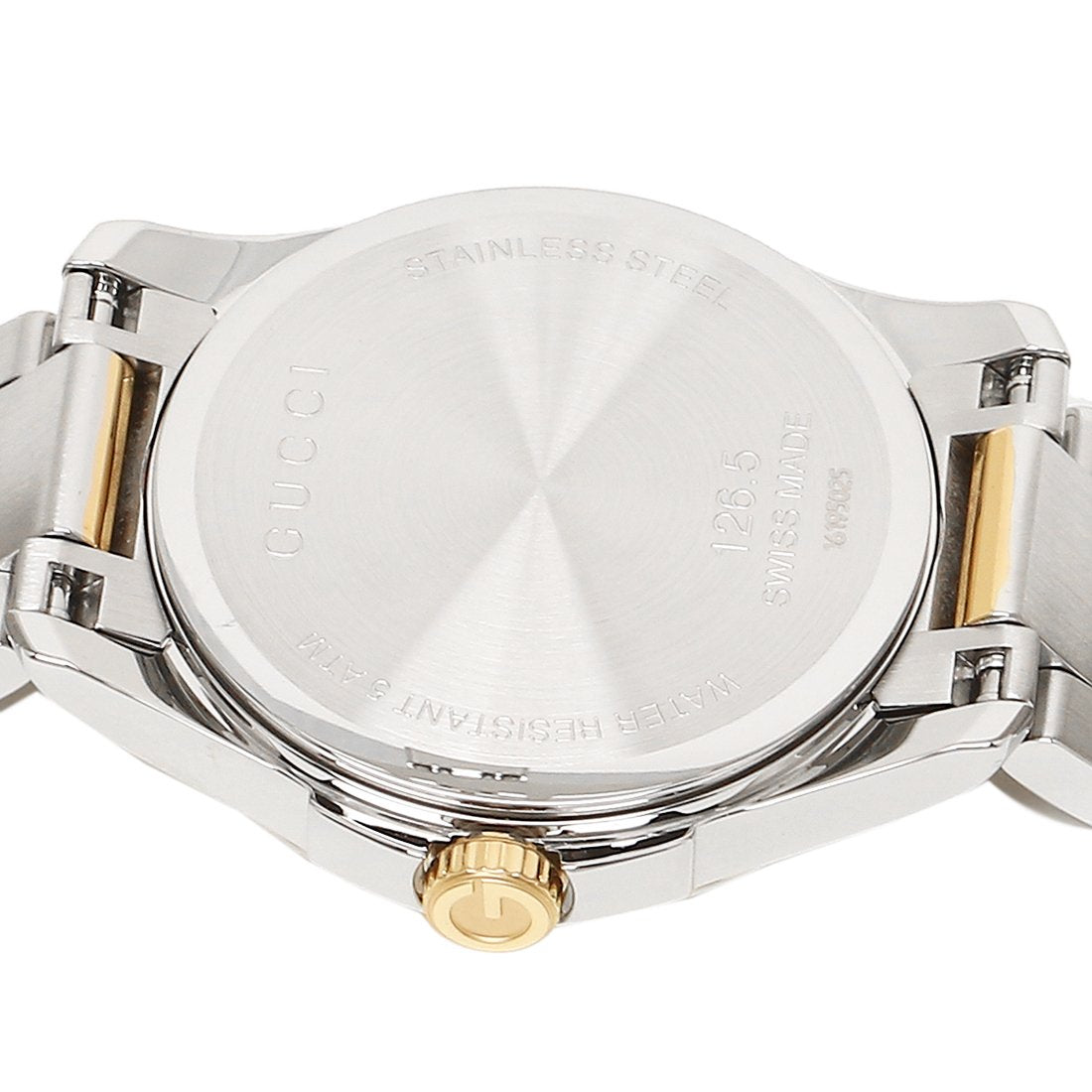 Gucci G Timeless Quartz Silver Dial Two Tone Steel Strap Watch For Women - YA126531