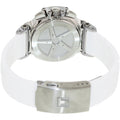 Tissot T Race Lady Chronograph White Dial White Rubber Strap Watch for Women - T048.217.17.017.00