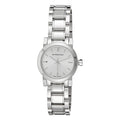 Burberry The City Silver Dial Silver Steel Strap Watch for Women - BU9200