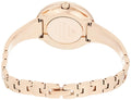 Swarovski Crystalline Crystals White Dial Rose Gold Steel Strap Watch for Women - 5269250