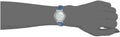 Michael Kors Cinthia Mother of Pearl Dial Blue Leather Strap Watch for Women - MK2661