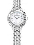 Swarovski Lovely Crystals Mini White Dial Silver Steel Strap Watch for Women - 5242901