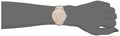 Guess Iconic Diamonds Rose Gold Dial Rose Gold Mesh Bracelet Watch For Women - GW0477L3