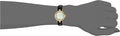 Gucci Diamantissima Mother of Pearl Dial Black Leather Strap Watch For Women - YA141505