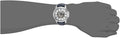 Fossil Grant Automatic Skeleton Silver Dial Blue Leather Strap Watch for Men - ME3111