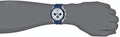 Guess Caliber Chronograph White Dial Blue Rubber Strap Watch for Men - W0864G6