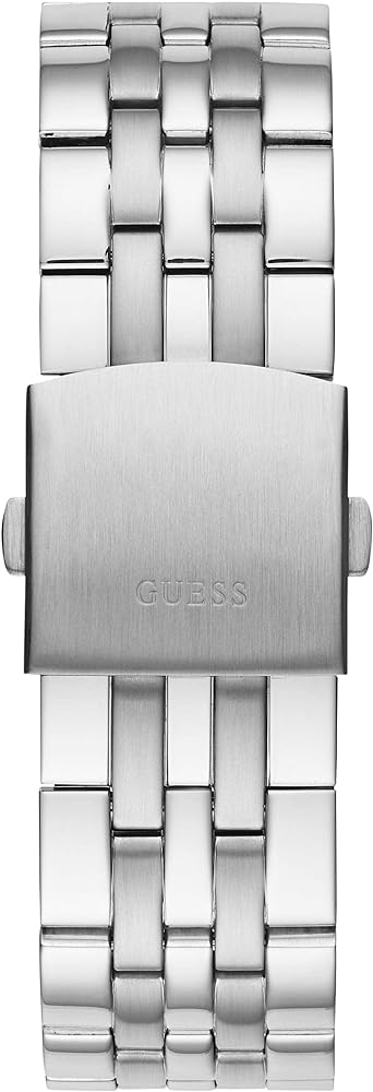 Guess Odyssey Multifunction Blue Dial Silver Steel Strap Watch For Men - W1107G2