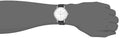 Calvin Klein Even Silver Dial Black Leather Strap Watch for Men - K7B211CY