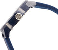 Tommy Hilfiger Denim Quartz Blue Dial Blue Rubber Strap Watch for Men - 1791325