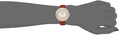 Swarovski Crystalline Pure White Dial Brown Leather Strap Watch for Women - 5275040