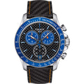 Tissot V8 Alpine Black Carbon Chronograph Watch For Men - T106.417.16.201.00