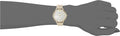 Emporio Armani Dress Analog Mother of Pearl Dial Gold Steel Strap Watch For Women - AR11007