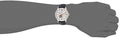 Fossil Townsman Automatic White Dial Black Leather Strap Watch for Men - ME3104