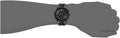 Emporio Armani Ceramica Chronograph Black Dial Black Steel Strap Watch For Men - AR1451