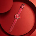 Coach Perry Red Dial Red Leather Strap Watch for Women - 14503867