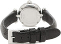 Gucci Diamantissima Diamonds Mother of Pearl Dial Black Leather Strap Watch For Women - YA141511