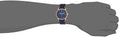 Fossil The Commuter Chronograph Blue Dial Blue Leather Strap Watch for Men - FS5404