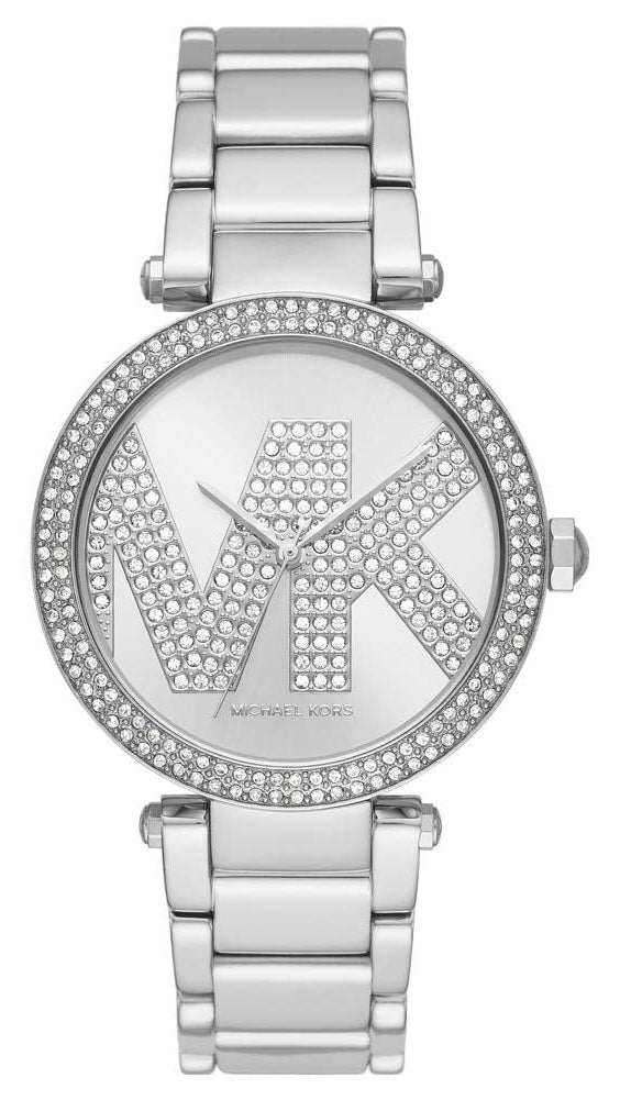 Michael Kors Parker Silver Dial Silver Steel Strap Watch for Women - MK5925