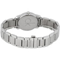 Calvin Klein City Mother of Pearl Blue Dial Silver Steel Strap Watch for Women - K2G2314X